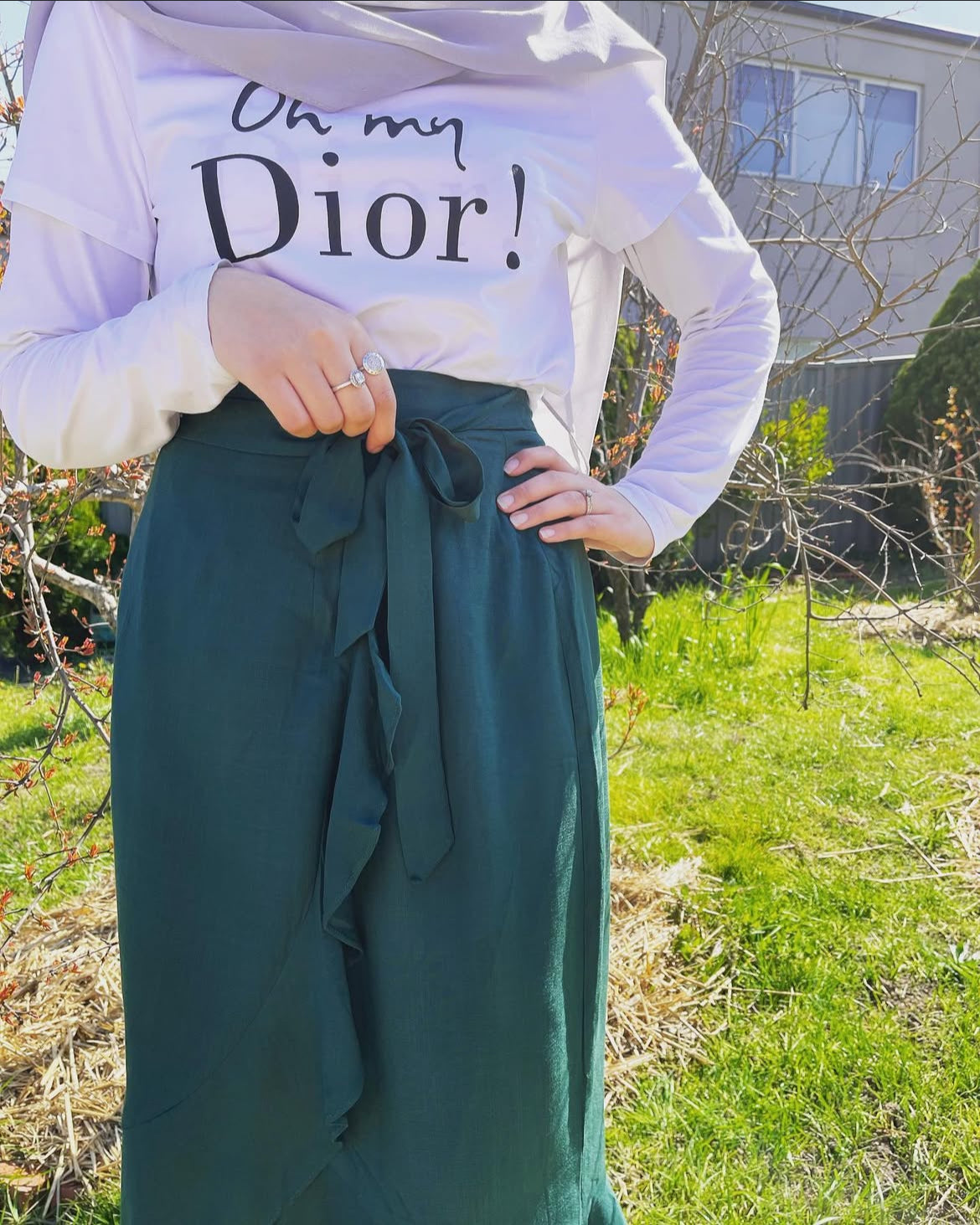 Wrap Skirts Green