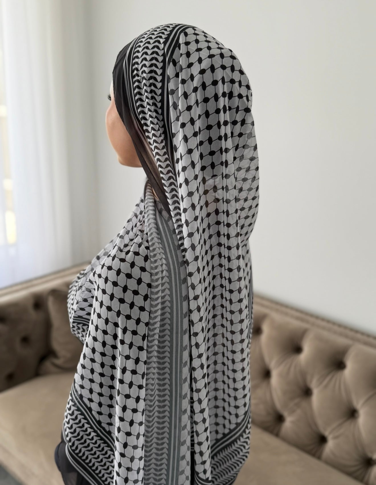 Palestinian Kuffiyeh Hijab