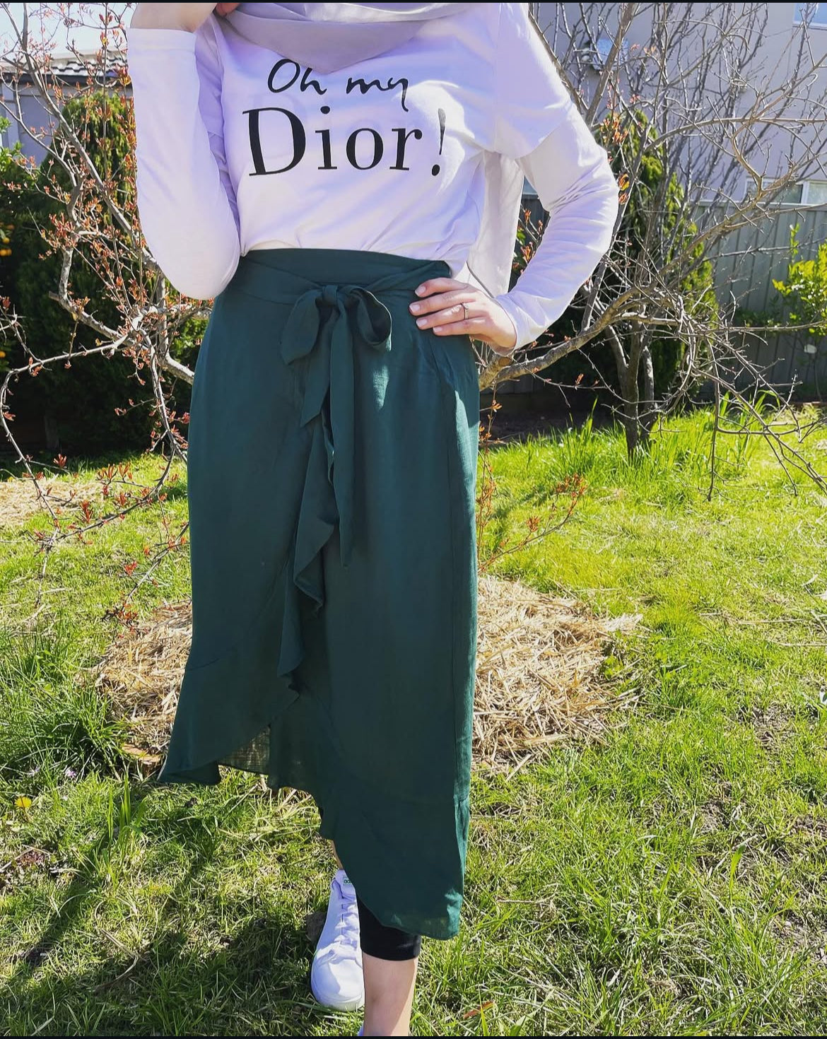 Wrap Skirts Green