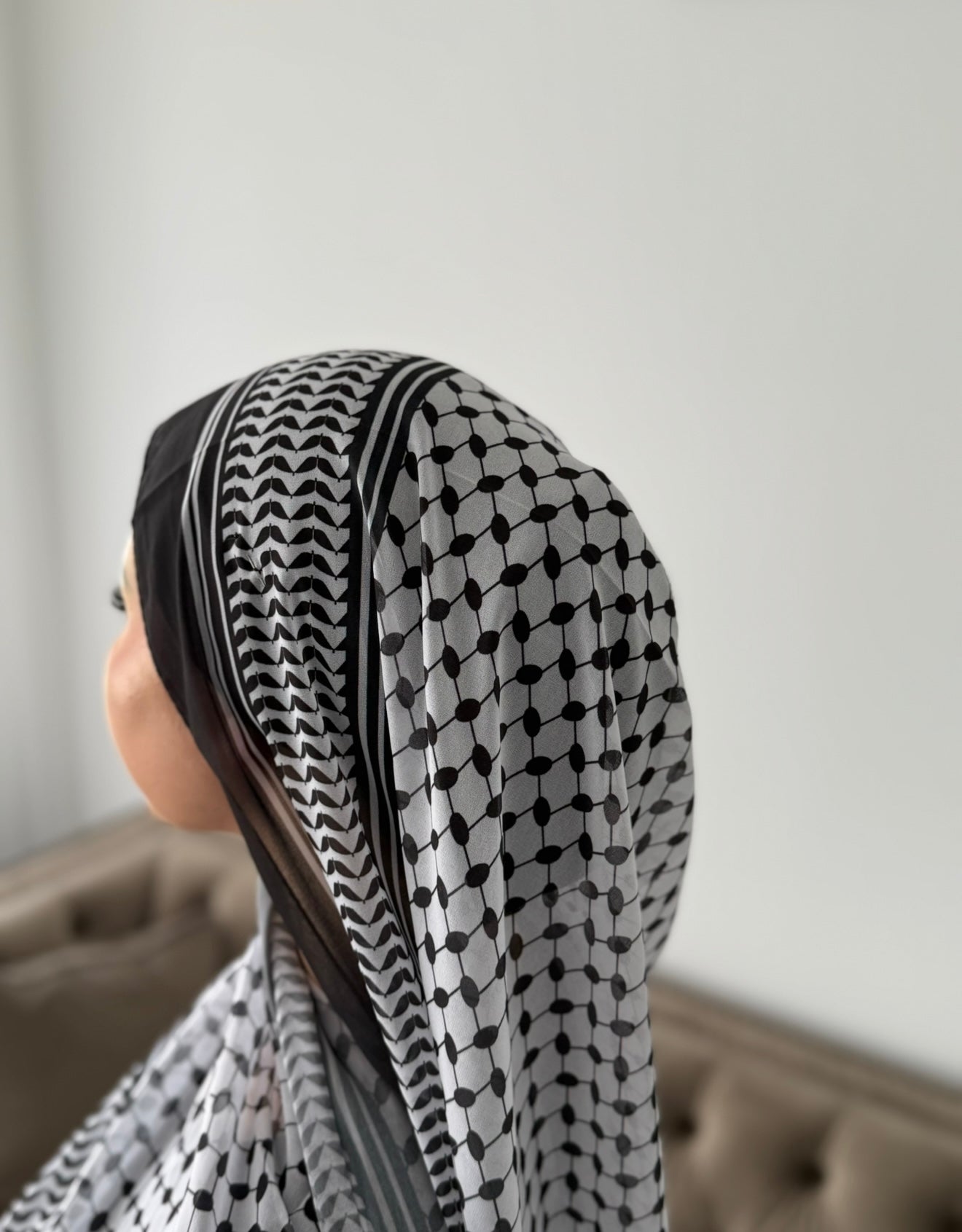 Palestinian Kuffiyeh Hijab
