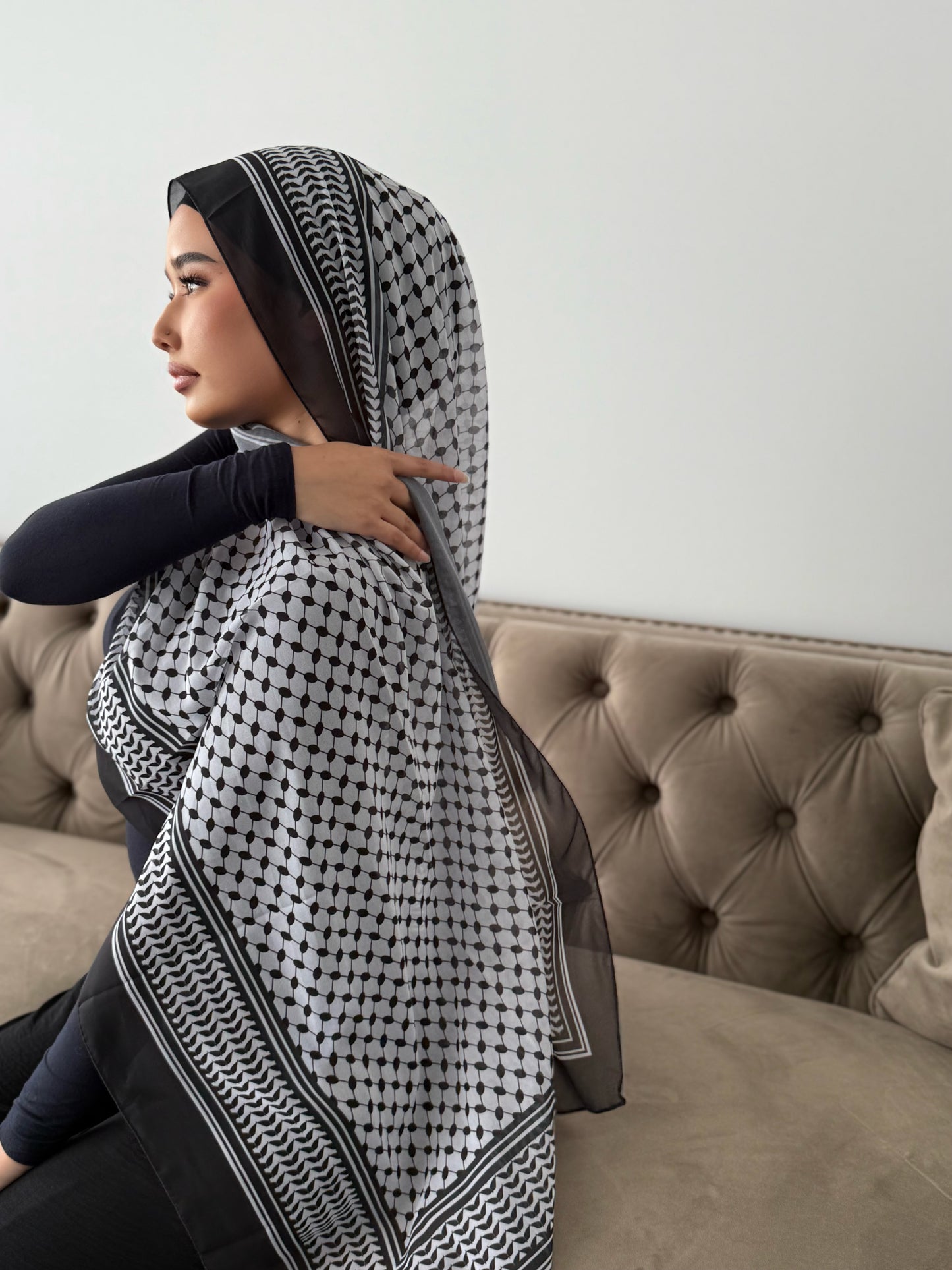 Palestinian Kuffiyeh Hijab