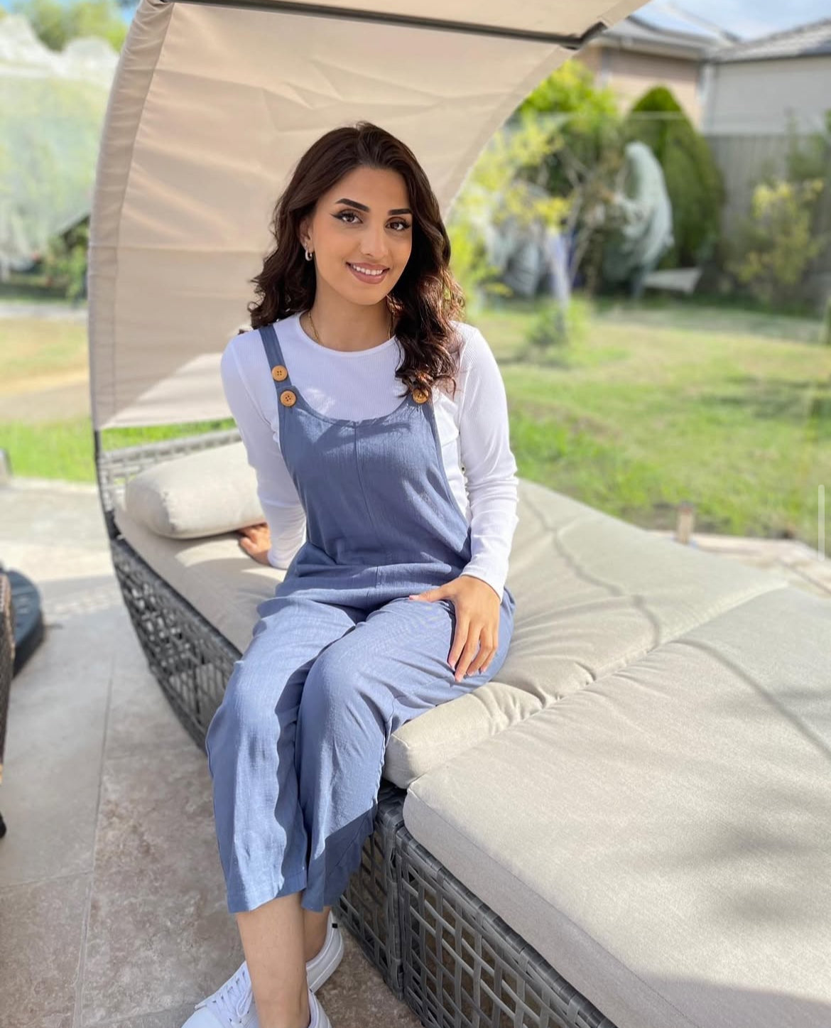 Pocket overall jumpsuit