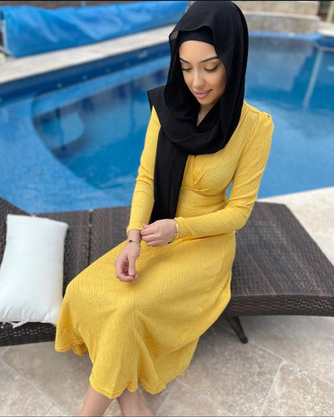 Indya Mustard dress