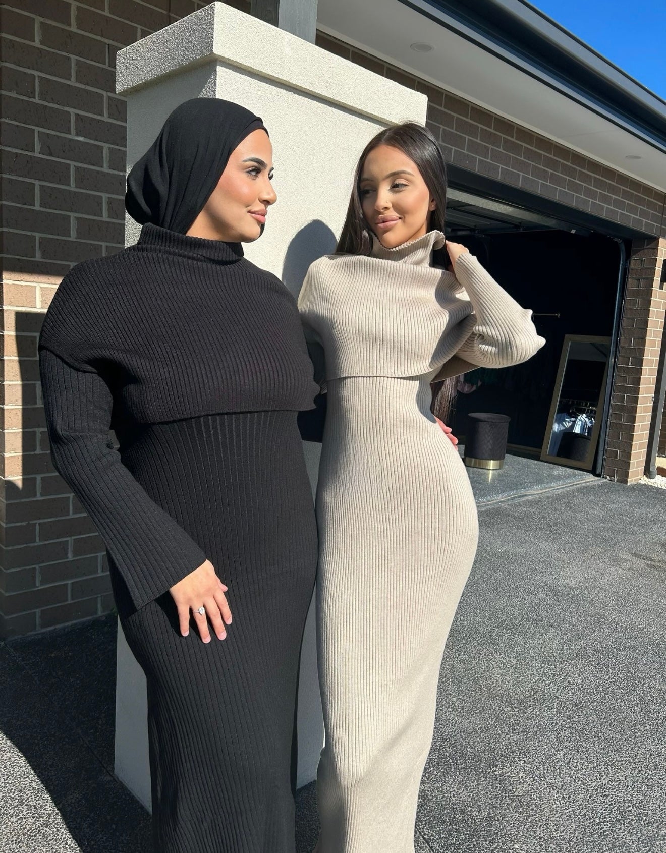 Aurorà Knitted Turtle Neck Baige