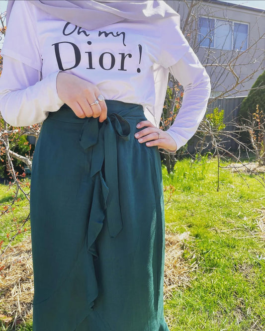 Wrap Skirts Green