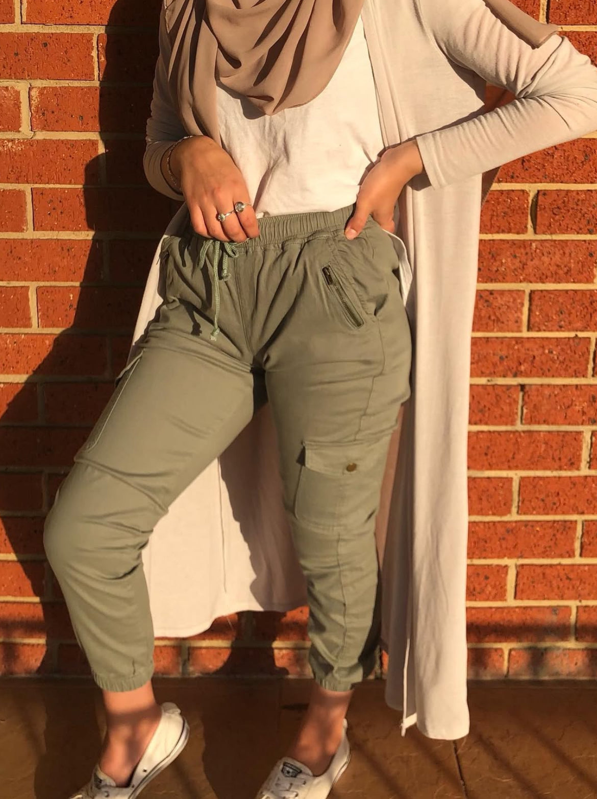 Khaki chinos