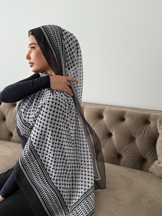 Palestinian Kuffiyeh Hijab