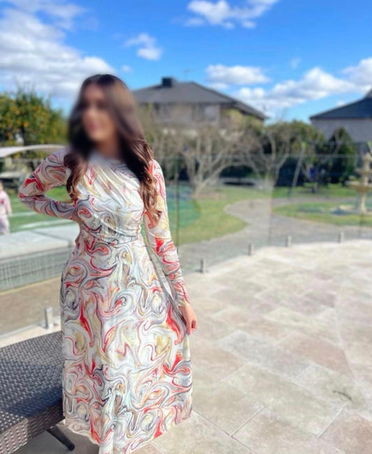 Tie-Dye Dress