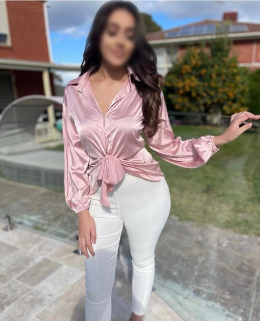Dusty Pink Top
